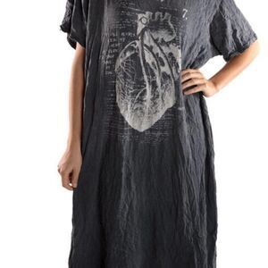 Magnolia-pearl Women's Black and Grey Dress